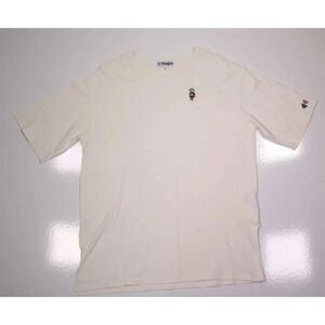 Kaepa Teddy Bear White Short Sleeve T-Shirt Men's Large
